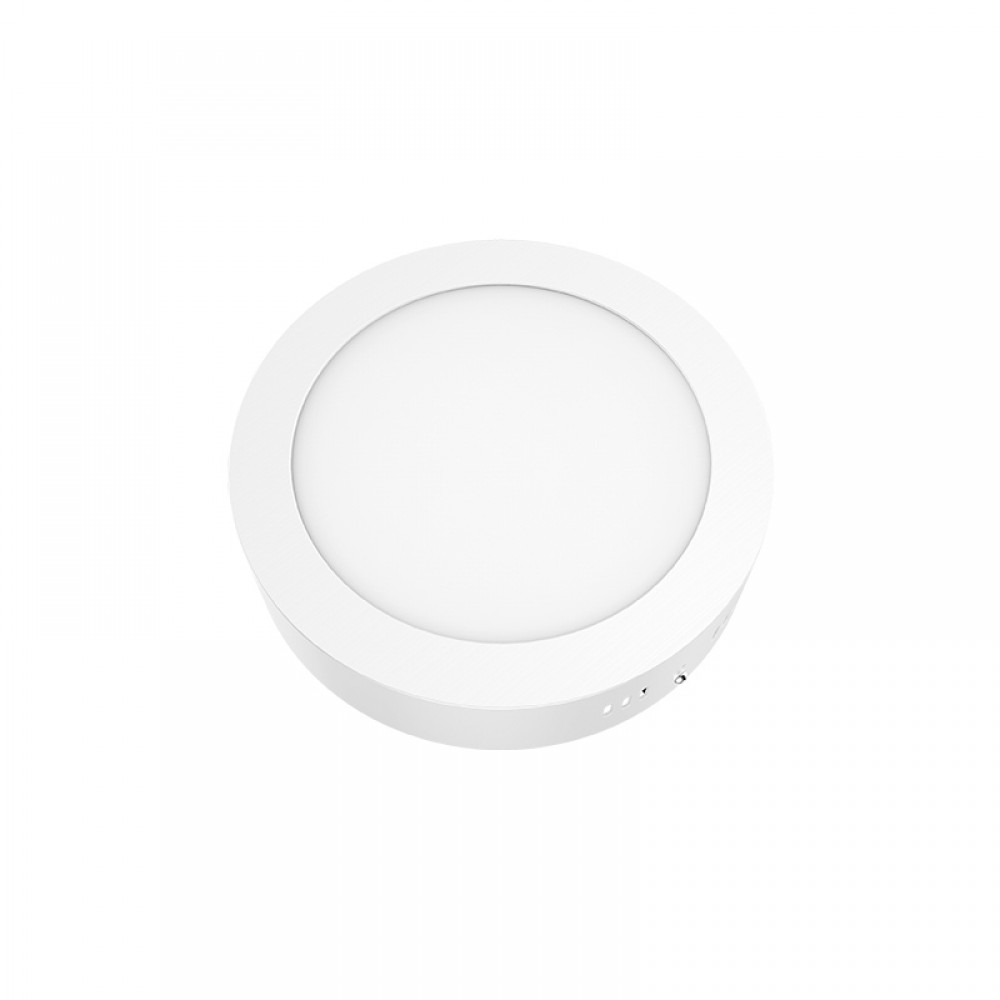 Φωτιστικό Οροφής Slim Panel Λευκό Στρογγυλό LED SMD ARCA 12W 120° Aca