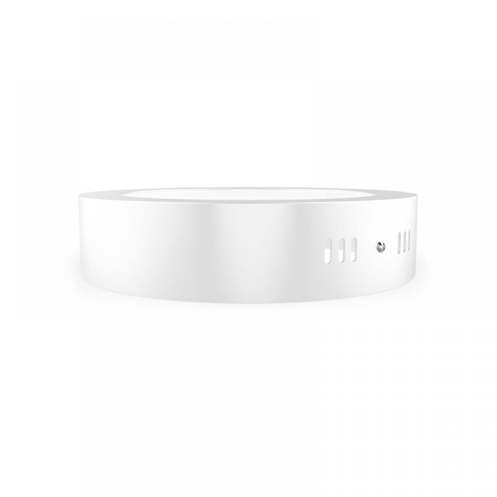 Φωτιστικό Οροφής Slim Panel Λευκό Στρογγυλό LED SMD ARCA 12W 120° Aca