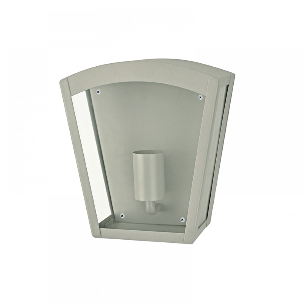 Επιτοίχιο Φωτιστικό Εξωτερικού Χώρου Σε Γκρί 24cm 1x E27 IP44 CELIA Aca