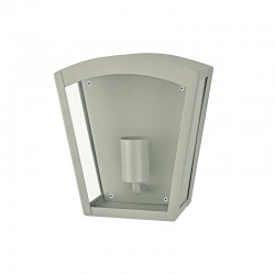 Επιτοίχιο Φωτιστικό Εξωτερικού Χώρου Σε Γκρί 24cm 1x E27 IP44 CELIA Aca