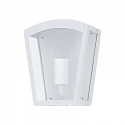 Επιτοίχιο Φωτιστικό Εξωτερικού Χώρου Σε Λευκό 24cm 1x E27 IP44 CELIA Aca
