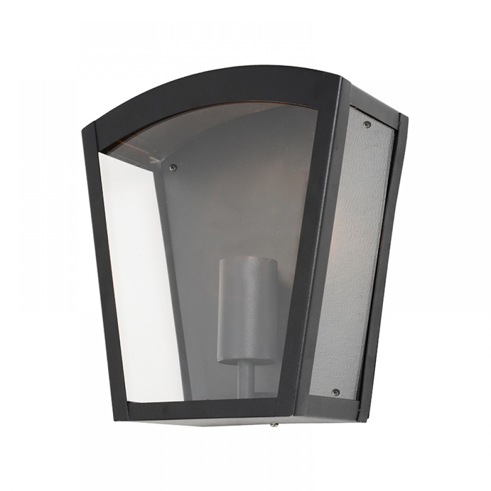 Επιτοίχιο Φωτιστικό Εξωτερικού Χώρου Σε Μαύρο 24cm 1x E27 IP44 CELIA Aca