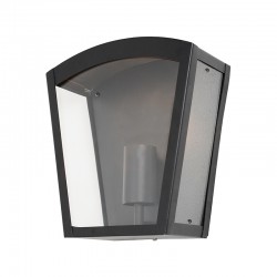 Επιτοίχιο Φωτιστικό Εξωτερικού Χώρου Σε Μαύρο 24cm 1x E27 IP44 CELIA Aca