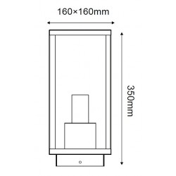 Φωτιστικό Δαπέδου Εξωτερικού Χώρου Σε Διάφορα Χρώματα 35cm 1x E27 IP44 CELIA Aca