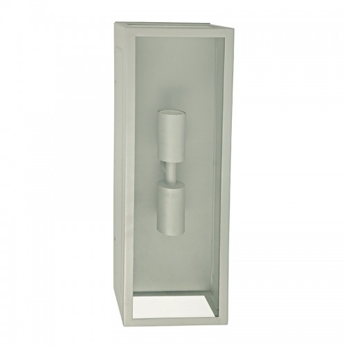 Επιτοίχιο Φωτιστικό Εξωτερικού Χώρου Σε Γκρί Up - Down 45cm 2x E27 IP44 CELIA Aca