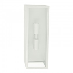 Επιτοίχιο Φωτιστικό Εξωτερικού Χώρου Σε Λευκό Up - Down 45cm 2x E27 IP44 CELIA Aca