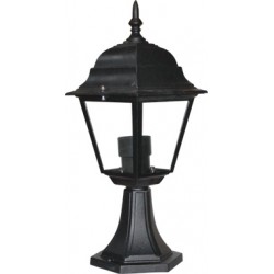 Φανάρι Δαπέδου Αλουμινίου Σε Διάφορα Χρώματα Τετράγωνο 40cm IP45 1x E27 ACA