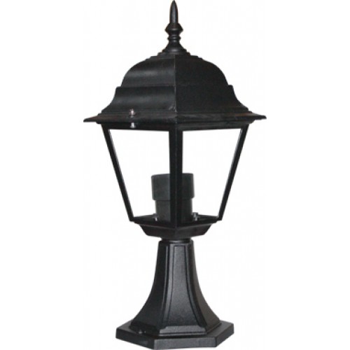 Φανάρι Δαπέδου Αλουμινίου Σε Διάφορα Χρώματα Τετράγωνο 40cm IP45 1x E27 ACA