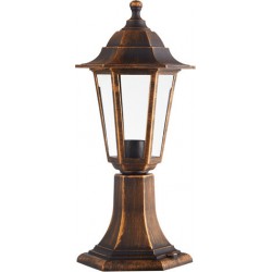 Φωτιστικό Δαπέδου Εξωτερικού Χώρου Φανάρι Σε Διάφορα Χρώματα Εξάγωνο 42.2cm 1xE27 IP44 ACA