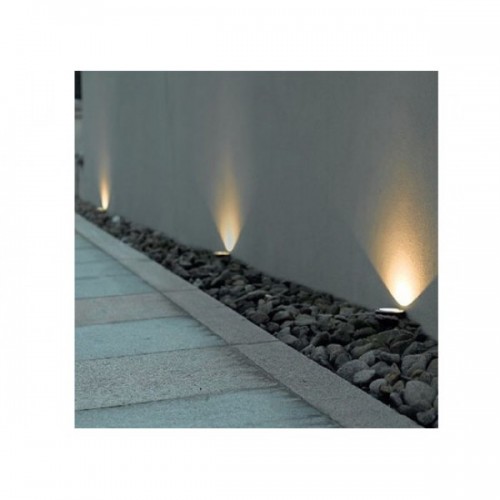 LED Φωτιστικό Εδάφους Χωνευτό Αλουμινίου Τετράγωνο 12,5 x 12,5cm 7W 21° IP65 FLOW Aca