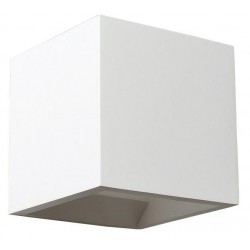 Απλίκα Γύψινη Ή Τσιμεντένια Τετράγωνη 12 x 12cm 1x G9 max 40W BLOCK Aca