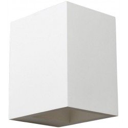 Απλίκα Γύψινη Ορθογώνια 15 x 12,5cm 1x G9 max 40W BLOCK Aca