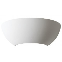 Απλίκα Γύψινη 30cm 1x E27 max 40W HERLO Aca