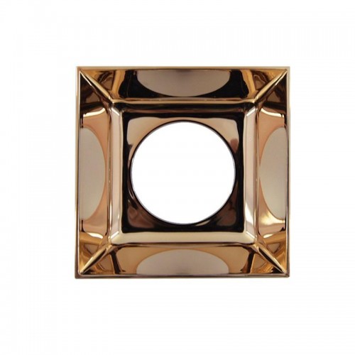 Απλίκα Γύψινη Χωνευτή Με Διάφορα Χρώματα Πρόσοψης Τετράγωνα 1x GU10 max 35W MOLLY Aca