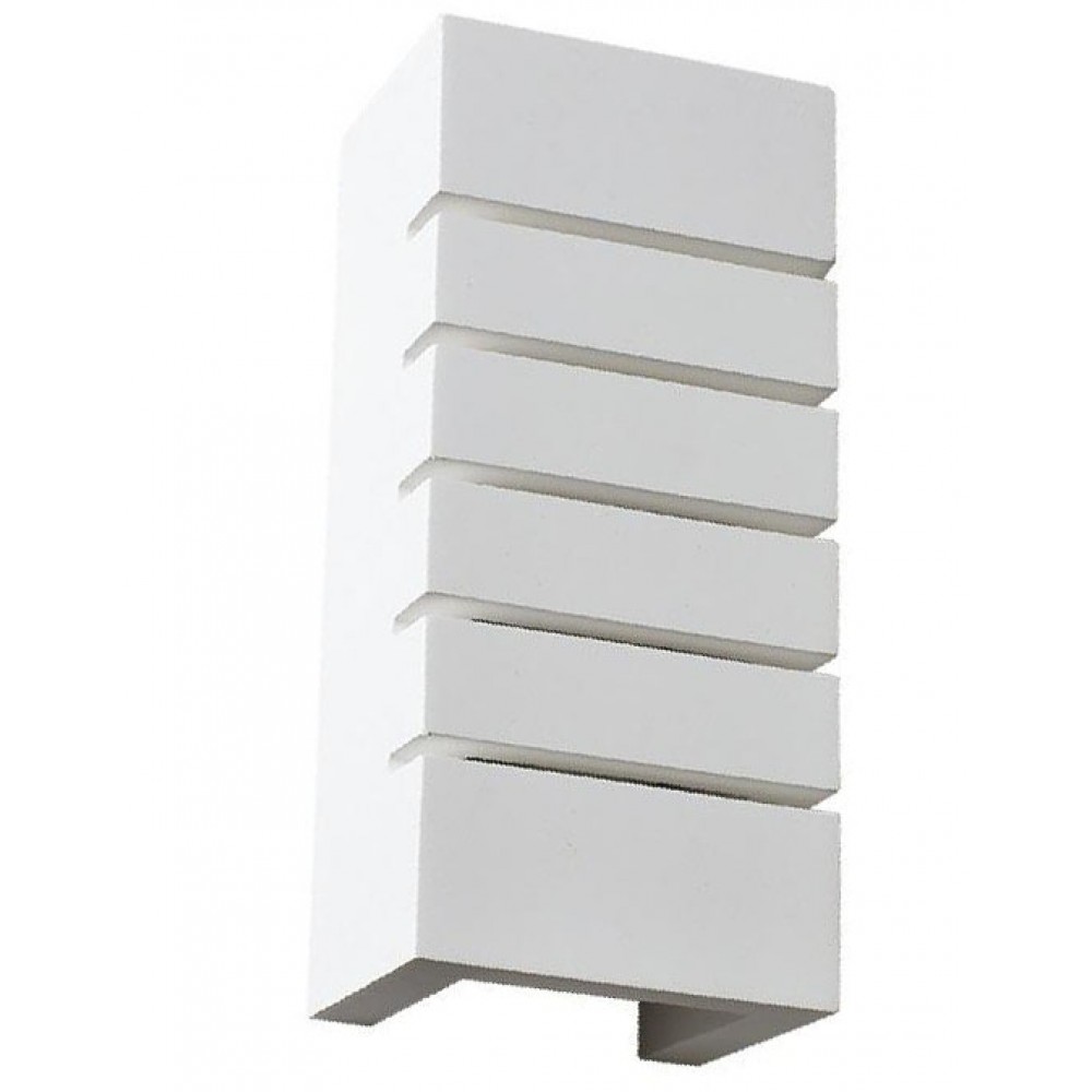 Γύψινη Απλίκα Διάχυτη 1x E14 max 40W PINTO Aca