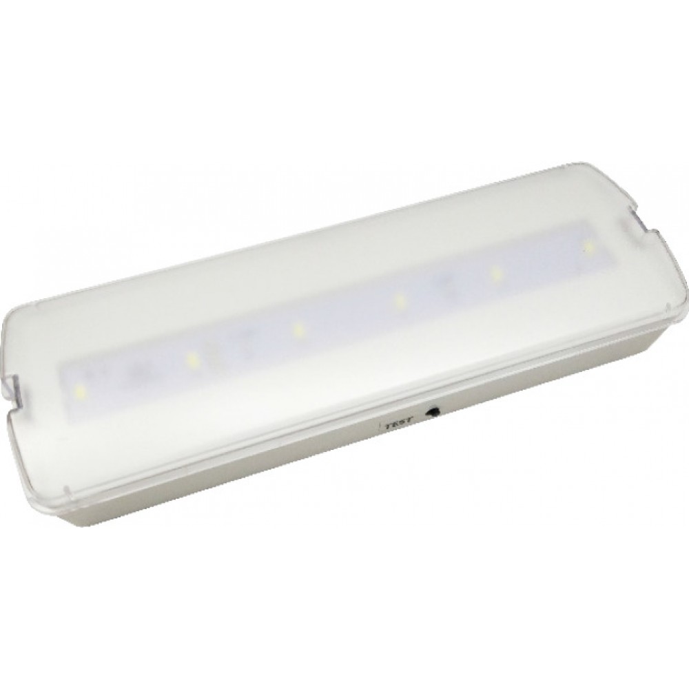 LED Φωτιστικό Ασφαλείας Επιτοίχιο 4W 6000K 200Lm 3h HAPES ACA 