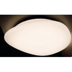 LED Πλαφονιέρα Λευκή Με Εφέ Αστεριών 60W 4300lm 120° STONE Aca