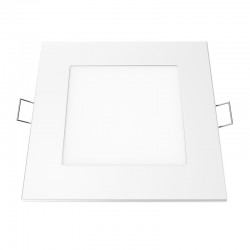 Χωνευτό Slim Panel Λευκό Τετράγωνο LED SMD 24W 120° PLATO Aca