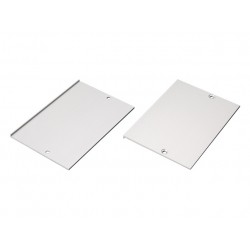 Σετ Μεταλλικές Τάπες 2 τεμ. Χωρίς Τρύπα Για Το Προφίλ Αλουμινίου INIGO P224 ACA