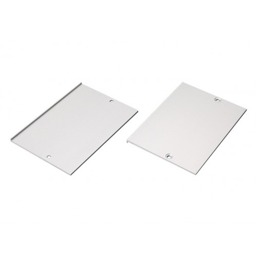 Σετ Μεταλλικές Τάπες 2 τεμ. Χωρίς Τρύπα Για Το Προφίλ Αλουμινίου INIGO P224 ACA