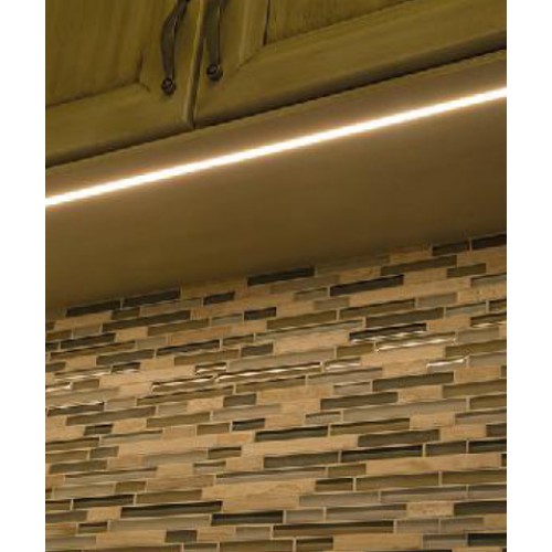 2 Μέτρα Προφίλ Αλουμινίου Με Οπάλ Κάλυμμα Χωνευτό MINI P108U ACA