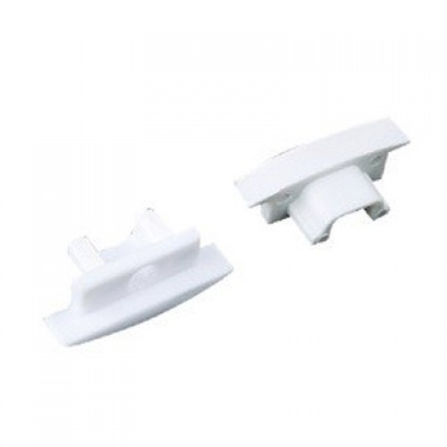 Σετ Πλαστικές Τάπες 2 τεμ. με & Χωρίς Τρύπα Για Το Προφίλ Αλουμινίου MINI P108 ACA