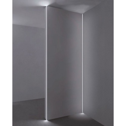 2 Μέτρα Προφίλ Αλουμινίου Με Οπάλ Κάλυμμα Χωνευτό LATE INNER P69 ACA