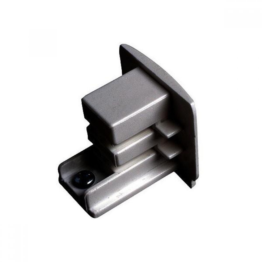 Τερματικό Για Τριφασική Ράγα Οροφής 4 Καλωδίων Σε Λευκό Μαύρο ή Γκρι ACA - Χρώμα Συνδέσμου: Λευκό - Μαύρο - ΓκριΓια τύπο Ράγας: Τριφασικό