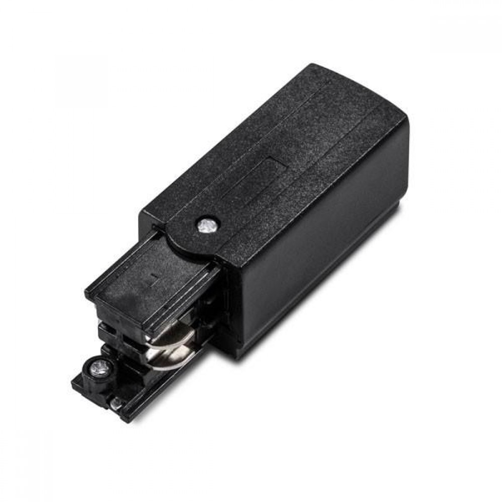 Τροφοδοτικό Για Τριφασική Ράγα Οροφής 4 Καλωδίων Σε Μαύρο ACA