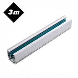 Τριφασική Ράγα Φωτισμού 4 Καλωδίων 3 Μέτρα Σε Λευκό ACA