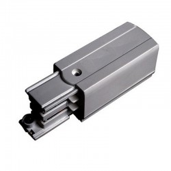 Τροφοδοτικό Για Τριφασική Ράγα Οροφής 4 Καλωδίων Σε Γκρι ACA