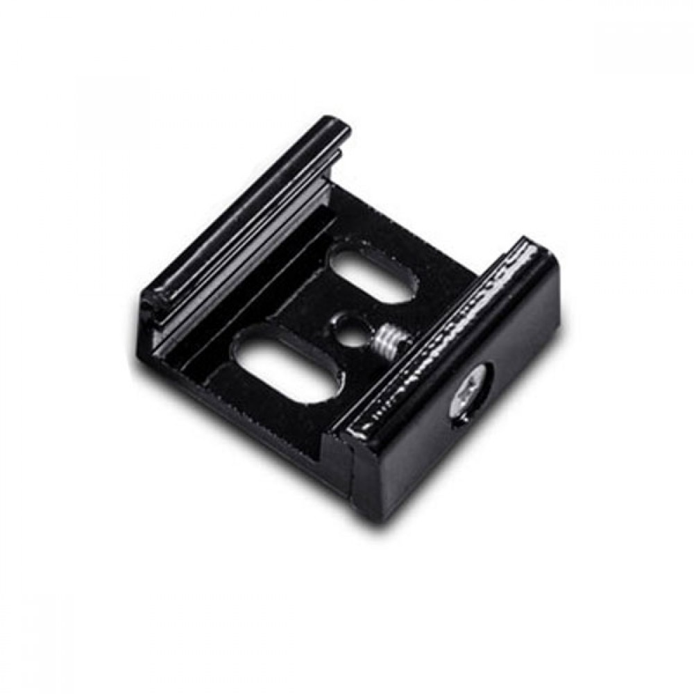 Στήριξη Τοίχου Για Τριφασική Ράγα Οροφής 4 Καλωδίων Σε Μαύρο ACA