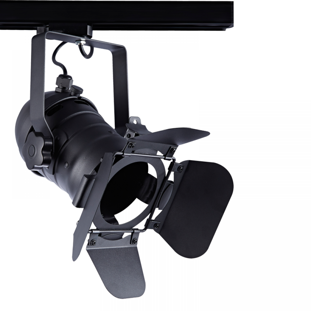 Φωτιστικό Σποτ Ράγας Τριφασικό 4 Καλωδίων Σε Λευκό ή Μαύρο Χρώμα 1x E27 PAR30 max 75W ACA