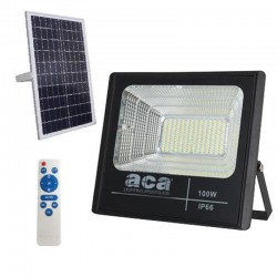 LED Προβολέας Με Φωτοβολταϊκό Πάνελ 200W 6000K 3.2V/30Ah IP66 120° SVIDE ACA