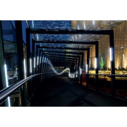 LED Γραμμικό Στεγανό Φωτιστικό Λευκό 124cm 120W IP66 120° 6000K Ψυχρό Λευκό TETE Aca