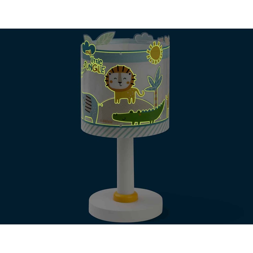 My Little Jungle Κομοδίνου Παιδικό Φωτιστικό 1xE27 Ango