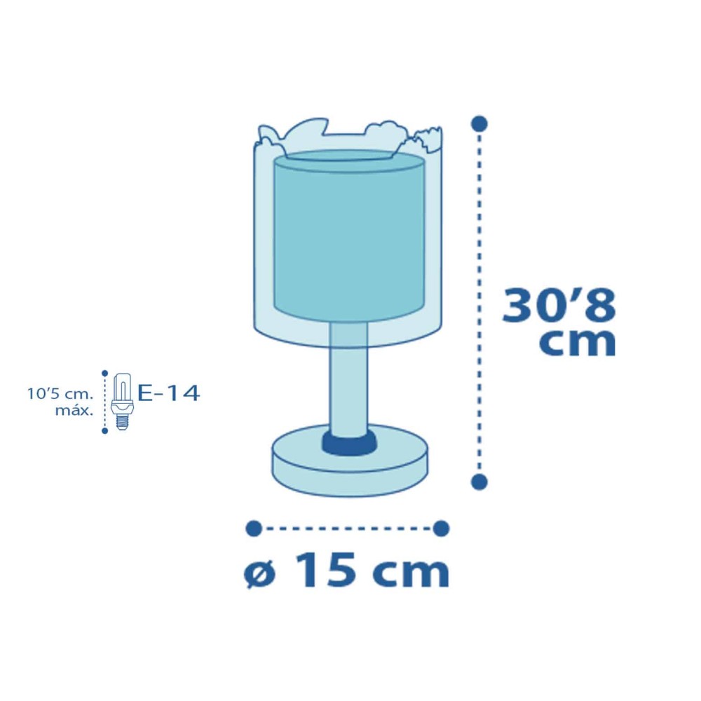 My Little Jungle Κομοδίνου Παιδικό Φωτιστικό 1xE27 Ango