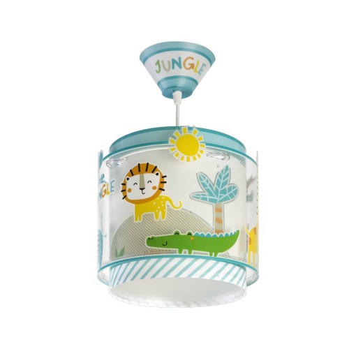 My Little Jungle Κρεμαστό Παιδικό Φωτιστικό Οροφής 1xE27 Ango