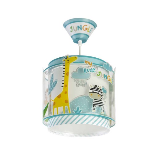 My Little Jungle Κρεμαστό Παιδικό Φωτιστικό Οροφής 1xE27 Ango
