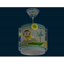 My Little Jungle Κρεμαστό Παιδικό Φωτιστικό Οροφής 1xE27 Ango