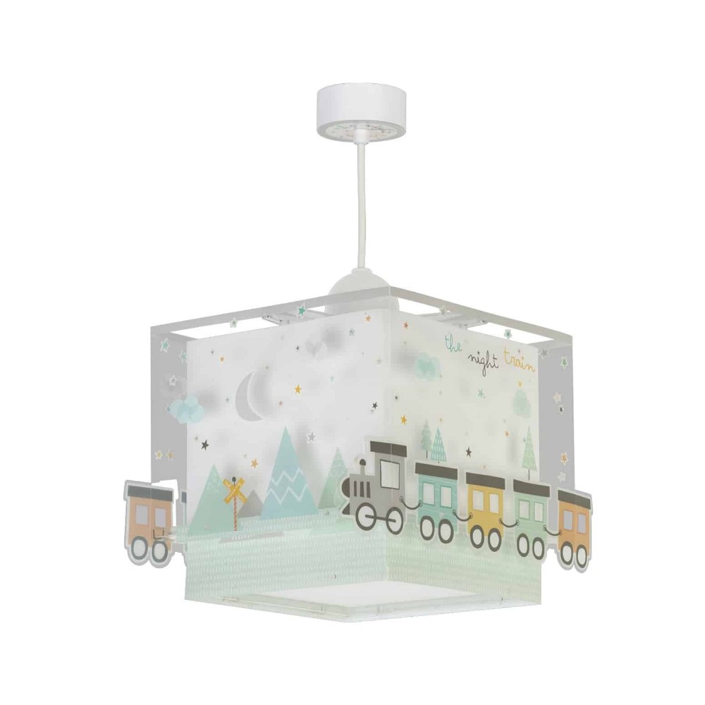 The Night Train Κρεμαστό Παιδικό Φωτιστικό Οροφής 1xE27 Ango