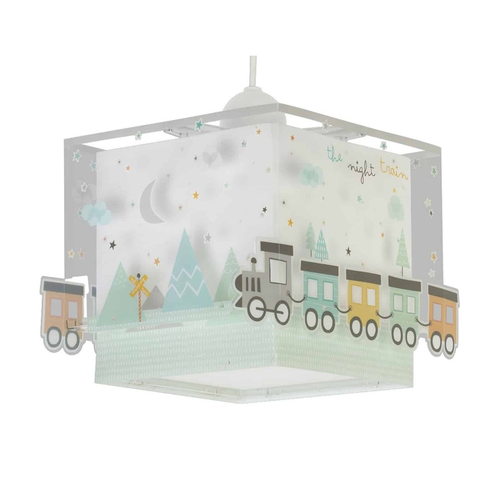 The Night Train Κρεμαστό Παιδικό Φωτιστικό Οροφής 1xE27 Ango