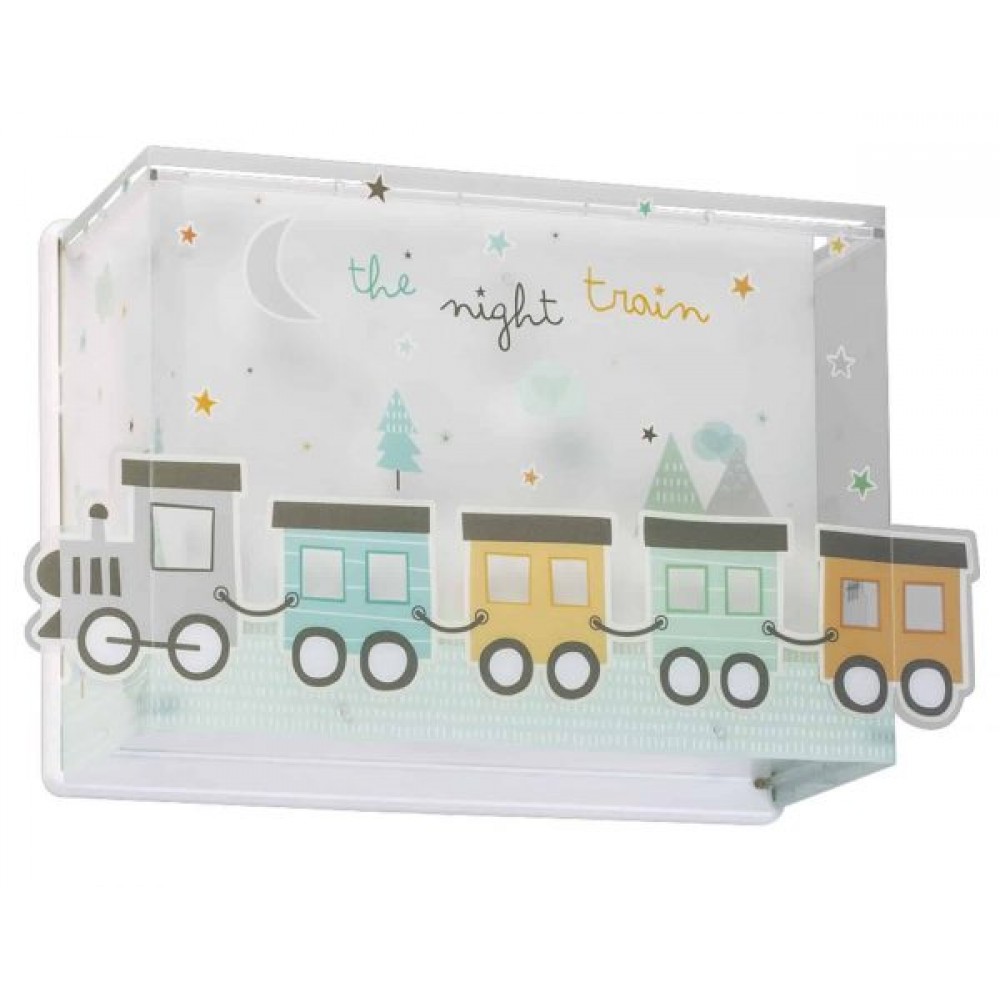 The Night Train Απλίκα Τοίχου Διπλού Τοιχώματος 1xE27 Ango