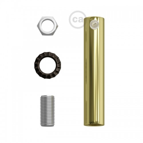 Μεταλλικό Στήριγμα Καλωδίου 7 cm Μαζί Με Μαστό, Παξιμάδι Και Ροδέλα Σε Διάφορα Χρώματα Creative Cables