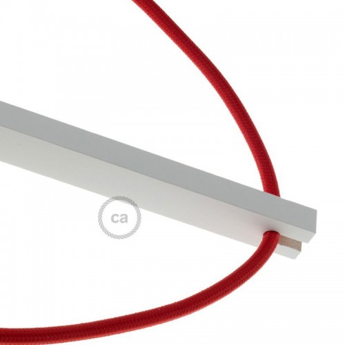 Pinocchio Λευκή Ξύλινη Βάση Για Τοίχο Ιδανική Για Κρεμαστά Φωτιστικά Creative Cables