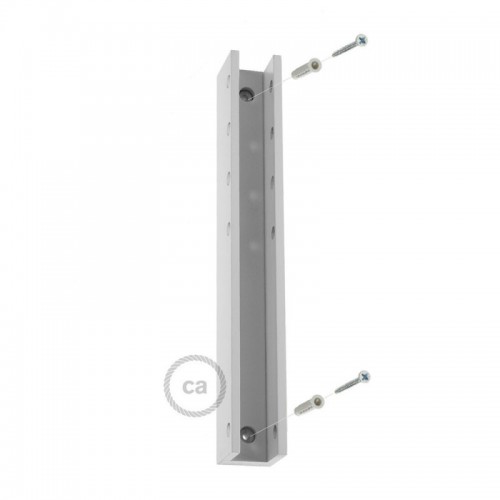 Pinocchio Λευκή Ξύλινη Βάση Για Τοίχο Ιδανική Για Κρεμαστά Φωτιστικά Creative Cables