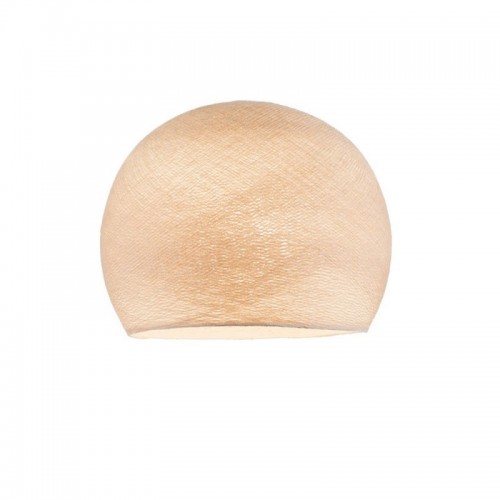 Φωτιστικό Μπάλα Dome Λινό Από Νήμα Πολυεστέρα - 100% Χειροποίητο Creative Cables