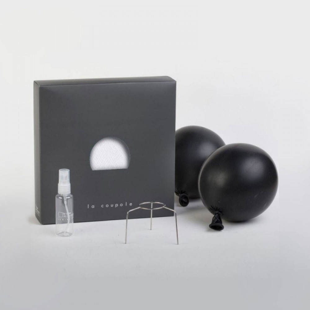 Φωτιστικό Μπάλα Dome Λευκό Από Νήμα Πολυεστέρα - 100% Χειροποίητο Creative Cables