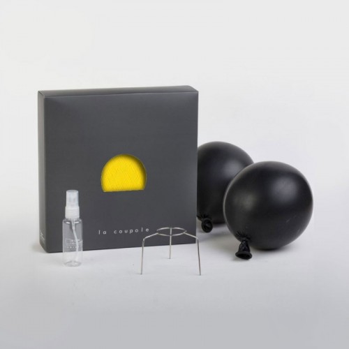 Φωτιστικό Μπάλα Dome Κίτρινο Από Νήμα Πολυεστέρα - 100% Χειροποίητο Creative Cables