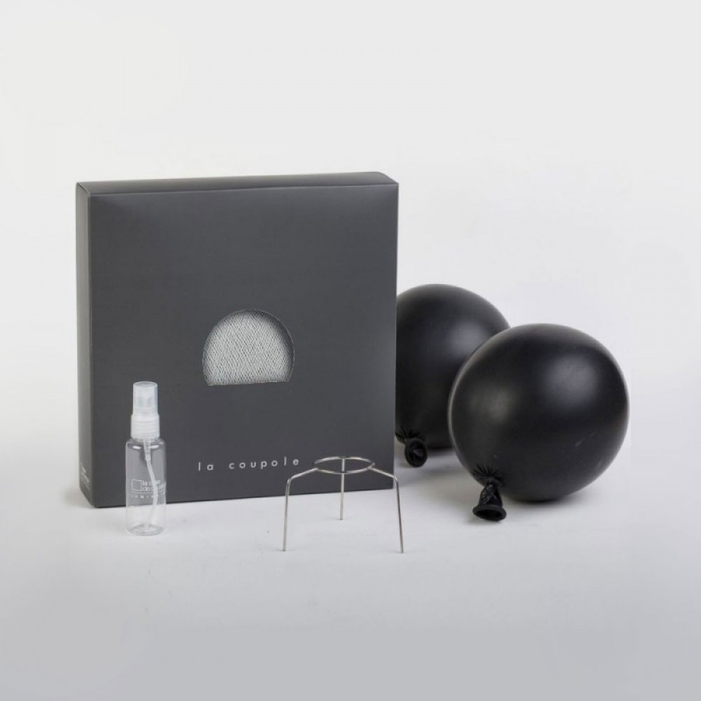 Φωτιστικό Μπάλα Dome Ανοιχτό Γκρι Από Νήμα Πολυεστέρα - 100% Χειροποίητο Creative Cables